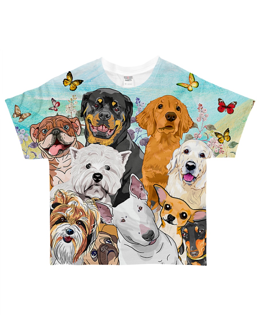 Dog All Over All-over T-Shirt