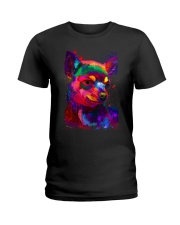Chihuahua Water Color Ladies T-Shirt thumbnail