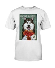Alaskan Malamute Flower Company Premium Fit Mens Tee thumbnail