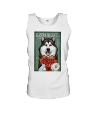 Alaskan Malamute Flower Company Unisex Tank thumbnail