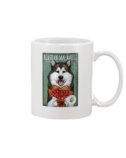 Alaskan Malamute Flower Company Mug thumbnail