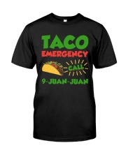 Taco Emergency Call 9 Juan Juan Tees Classic T-Shirt thumbnail