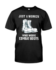 Who Wore Combat Boots Veteran T-Shirt Classic T-Shirt thumbnail