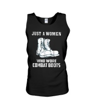 Who Wore Combat Boots Veteran T-Shirt Unisex Tank thumbnail