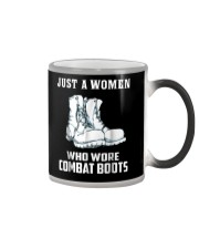Who Wore Combat Boots Veteran T-Shirt Color Changing Mug thumbnail