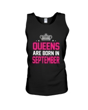 Queens Are Born In September Tanktop Unisex Tank thumbnail