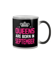 Queens Are Born In September Tanktop Color Changing Mug thumbnail