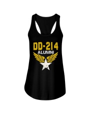 DD-214 Alumni Military Tee Shirt Ladies Flowy Tank thumbnail