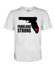 parkland strong T-Shirt V-Neck T-Shirt thumbnail