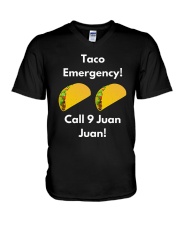 Taco Emergency Call 9 Juan Juan Shirt V-Neck T-Shirt thumbnail
