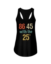 86 45 with the 25th Retro Vintage Shirt Ladies Flowy Tank thumbnail