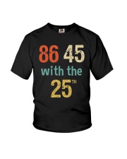 86 45 with the 25th Retro Vintage Shirt Youth T-Shirt thumbnail