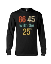 86 45 with the 25th Retro Vintage Shirt Long Sleeve Tee thumbnail
