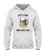 Just A Girl Who Loves Beer Unisex Shirt Hooded Sweatshirt thumbnail