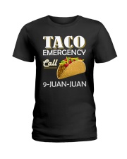 Emergency Call 9 Juan Juan Tee Shirt Ladies T-Shirt thumbnail