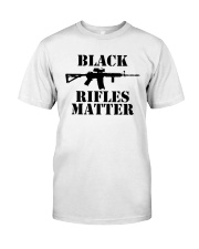 Black Rifles Matter AR-15 Shirt Classic T-Shirt thumbnail