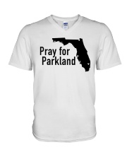 Pray for Parkland Classic T-Shirt V-Neck T-Shirt thumbnail