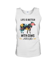 Life is Better With Cows Around Shirt Unisex Tank thumbnail