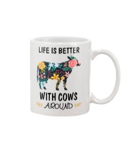 Life is Better With Cows Around Shirt Mug thumbnail