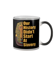 Woman Man Black History Month T-Shirt Color Changing Mug thumbnail