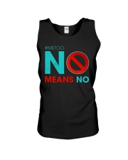 No Means No and Me Too T-Shirt Unisex Tank thumbnail
