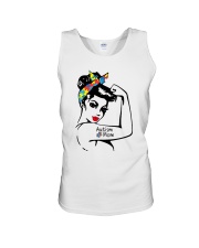 Autism Mom Strong T-Shirt Unisex Tank thumbnail