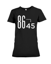 86 45 Anti Trump Impeach T-Shirt Premium Fit Ladies Tee thumbnail
