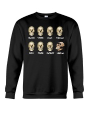 Black White Man Woman Rich T-Shirt Crewneck Sweatshirt thumbnail