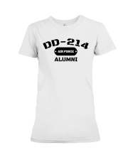 DD-214 US Air Force Alumni T-Shirt Premium Fit Ladies Tee thumbnail