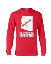 Red For Ed Educators United T-Shirt Long Sleeve Tee thumbnail