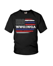 WWG1WGA Qnon Political T-Shirt Youth T-Shirt thumbnail