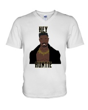 Hey Auntie Gift T-Shirt V-Neck T-Shirt thumbnail