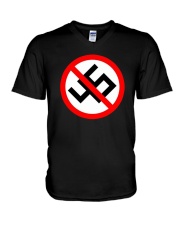 No 45 Anti Trump Political Impeach Trump T-Shirt V-Neck T-Shirt thumbnail