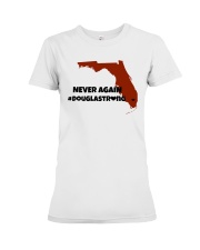 Never Again Douglas Strong T-Shirt Premium Fit Ladies Tee thumbnail