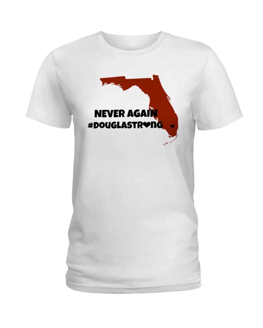 Never Again Douglas Strong T-Shirt Ladies T-Shirt