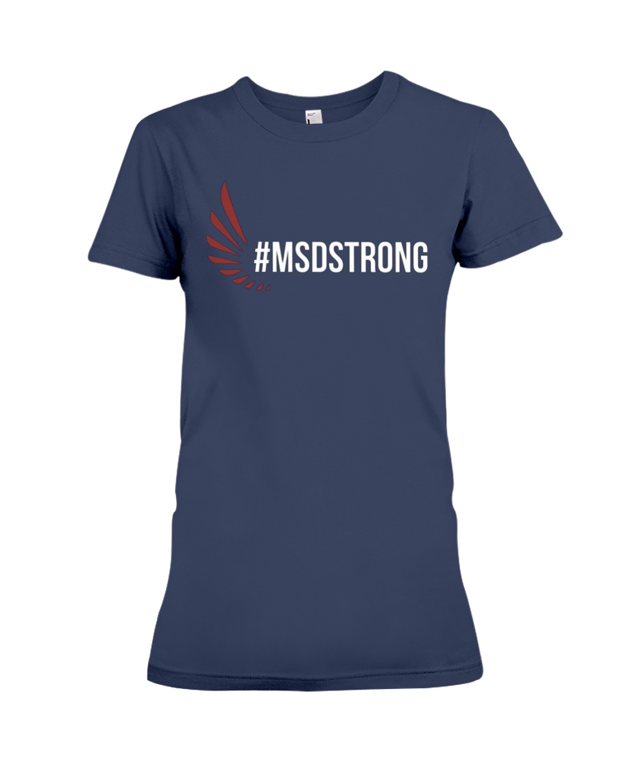 Hashtag MSD Strong Shirt Premium Fit Ladies Tee