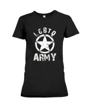 LGBTQ Army Limited Edition Shirt Premium Fit Ladies Tee thumbnail