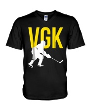 Hockey Golden Knight Tee Shirt V-Neck T-Shirt thumbnail