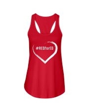 Hashtag RedForEd Shirt Ladies Flowy Tank thumbnail