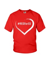 Hashtag RedForEd Shirt Youth T-Shirt thumbnail
