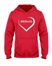 Hashtag RedForEd Shirt Hooded Sweatshirt thumbnail