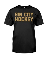 Sin City Hockey Golden T-Shirt Premium Fit Mens Tee thumbnail