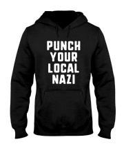Punch Your Local Nazi T-Shirt Hooded Sweatshirt thumbnail