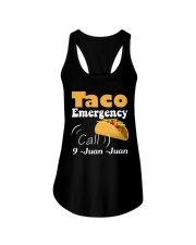 Taco Emergency Call 9 Juan Juan Tee Ladies Flowy Tank thumbnail