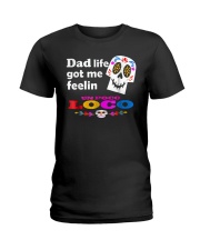 Dad Life Feelin' Un Poco Loco Tee Shirt Ladies T-Shirt thumbnail