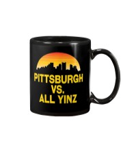 Pittsburgh Vs All Yinz Tshirt Pittsburgh Sports Mug thumbnail