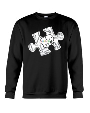 Elephant Autism 2018 Shirt Crewneck Sweatshirt thumbnail