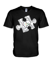 Elephant Autism 2018 Shirt V-Neck T-Shirt thumbnail