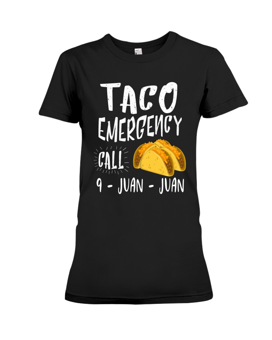 Emergency Call 9 Juan Juan Unisex Shirt Premium Fit Ladies Tee