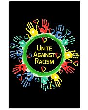 Anti Racism T Shirt Unite Against Racism 24x36 Poster thumbnail